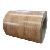 Алюминиевая катушка, покрытая цветом деревянных зерен, предварительно окрашенная алюминиевая плитка/пластина/панель для кровельных покрытий