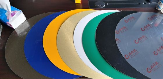 Сплав 1100 0,60 PE Краска Цветовое покрытие Алюминиевый круг Для производства пищевых сковородки