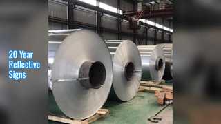 Прочные дорожные знаки, отражательная способность 20 лет.