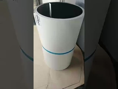 24 дюйма х 50 футов Белое/белое покрытие алюминиевой катушки AA3105 H14 Видео упаковки