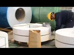 упаковка окрашенной алюминиевой катушки