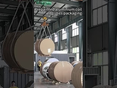 Наша заранее окрашенная алюминиевая катушка готовится к отправке клиенту из Мексики.