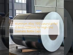 Алюминиевый сплав 1100 LuxuryLid фольга (0,6 мм/1200 мм) для высококлассных косметических бутылок