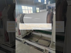 Белый / Черный Ral 9010 Алюминиевый лист с полимерным покрытием в рулоне 3105 H24 для производства водосточных желобов или водосточных труб