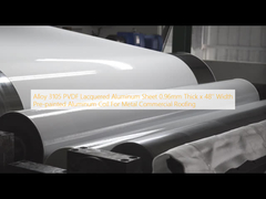 Сплав 3105 PVDF лакированный алюминиевый лист 0,96 мм толщиной x 48 '' ширина