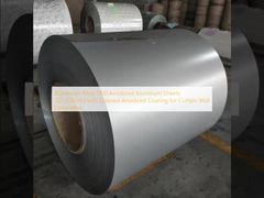 Алюминиевый сплав 1100 Анодированные алюминиевые листы (1,2–2,0 мм) с цветным анодированным покрытием для отделки навесных стен