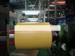 Алюминиевый сплав 1050. Матовый алюминиевый лист (0,6–1,2 мм × 1150 мм) с покрытием из ПВДФ для панелей подвесного потолка.