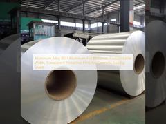 Алюминиевый сплав 8011 Алюминиевая фольга (0,02 мм, настраиваемая ширина, прозрачная защитная пленка) для косметического уплотнительного листа