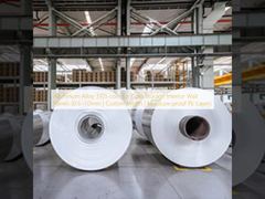 Рулоны из алюминиевого сплава 3105 для внутренних стеновых панелей холодильных камер (0,6–1,0 мм | нестандартная ширина | влагостойкий полиэтиленовый слой)