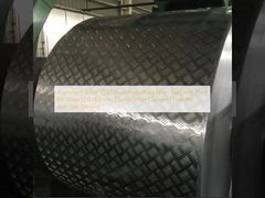 Алюминиевый сплав 5052. Нескользящая палубная пластина из алюминиевого сплава 5052 для судов (2,0–4,0 мм | сверхширокая по индивидуальному заказу | противоскользящий рисунок с пятью ребрами)