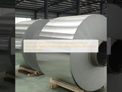 Алюминиевый сплав 5052 Алюминиевая катушка для морской внутренней декоративной панели (1,0 мм | Очень широкая по индивидуальному заказу | Полиэтиленовое антисолевое покрытие)