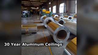 30-летние алюминиевые потолочные панели прочные и легкие
