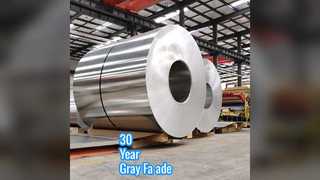 30-летние серые алюминиевые панели для навесных стен