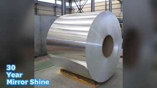 Яркий алюминиевый лист для стеллажей для выставки товаров