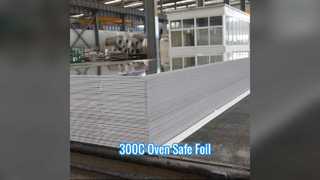 Подносы 300К пищевой фольги печи безопасные теплостойкие