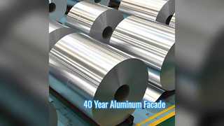 5005 Aluminum Curtain Wall 40 Year Warranty