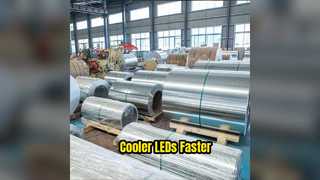 Решение для светодиодного радиатора с алюминиевой катушкой 1060