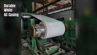 Алюминиевая катушка для блоков переменного тока с прочным белым покрытием