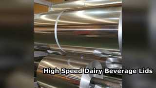 8011 Крышки для молочных напитков из алюминиевой фольги сохраняют свежесть