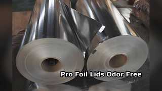 Крышки для молочных напитков Pro из алюминиевой фольги 8011