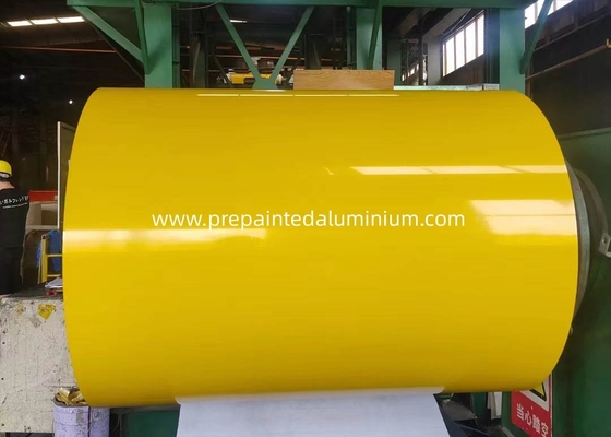 Толщина катушки 0.50mm покрытия краски PVDF алюминиевая для настилать крышу конструкция