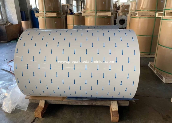 Алюминий цвета A3004 H24 PVDF покрывая для шторки двери продукции