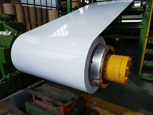 Алюминиевый сплав 3004 с размерами 26 x 150 мм, антикоррозионный, белый, покрытый алюминиевым листом для покрытия водостока