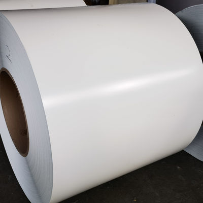 ASTM стандарт PE PVDF покрытие Предварительно окрашенная алюминиевая катушка, используемая для облицовки стен