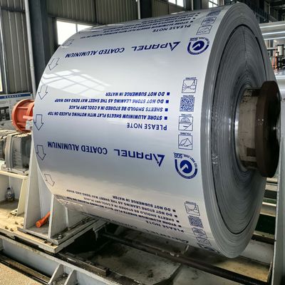 ПВДФ предварительно окрашенная алюминиевая катушка толщина 0,5 мм используется для кровельных панелей