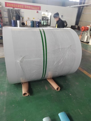 For ACP Producing - Aluminum Plastic Composite Panel Alloy1050 H16 0.20mm X 1000mm Ral 9016 Color Coating Aluminum Sheet