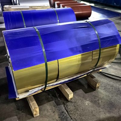 Цветная алюминиевая фольга для кровельных систем (сплав AA1050/1060/1100, толщина 0,11 мм)