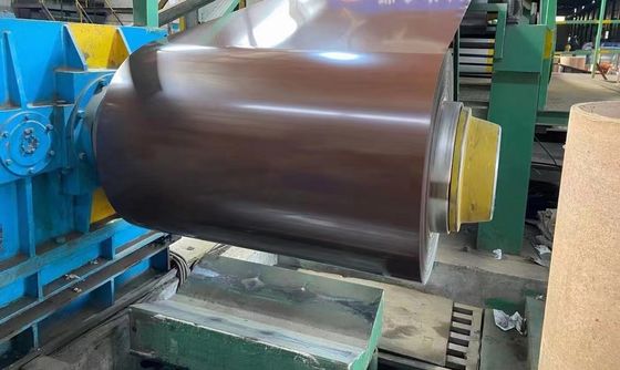 AA1100 H18 0.4MM Предварительно окрашенная алюминиевая рулонная сталь для внутренней отделки