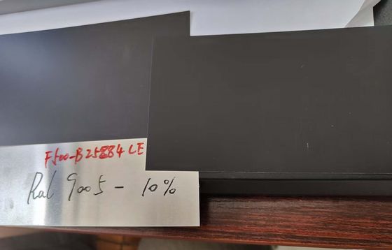 Алюминиевый сплав 3105 толщиной 2,00 мм, матовый цвет Ral 9005, предварительно окрашенный ПВДФ, алюминиевая катушка для навесных стен, фасадных панелей