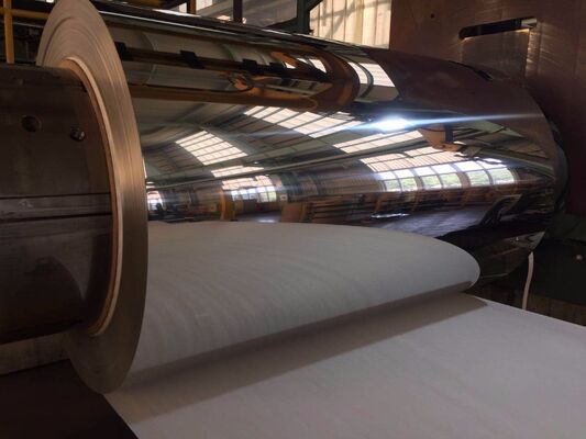 Anodized Mirror Aluminum Sheet AA1070 0.50mm Thickness With 95%  Reflectivity For Printing Sign Usage