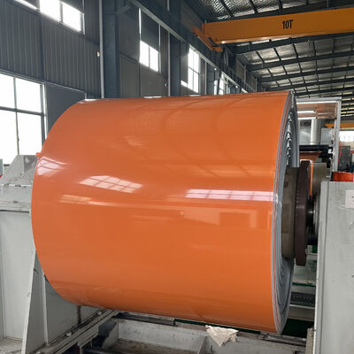 0.8 мм ярко-оранжевая алюминиевая катушка для привлекательных канальных букв и световых коробок