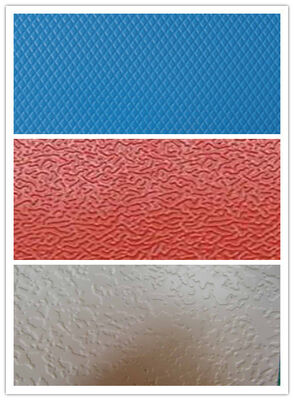 Предварительно окрашенный рельефный / штукатурный алюминиевый лист толщиной 0,5 мм для внутренней декорации стен, потолков и мебели