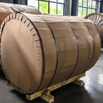 .032 *18'' Алюминиевая рулонная лента для водосточных желобов с двусторонним покрытием для систем бесшовных водостоков