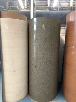 Прочный алюминиевый лист для кровельных покрытий толщиной 1 миллиметр сплав 3105 H24 Предварительно окрашенная катушка с покрытием краской PVDF для долговременной устойчивости к погодным условиям