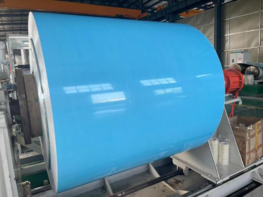 PE/PVDF покрытые предварительно окрашенные алюминиевые катушки с индивидуальными цветами для архитектурных применений
