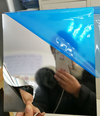 Сплав 1085 Алюминиевый лист Толщина 0,40 мм Зеркальное отделение Алюминиевый лист Золотой цвет Используется для домашнего убранства панель