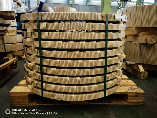 AA6061 H24 0,8MM Предварительно окрашенная алюминиевая катушка для декоративных панелей дверей и окон