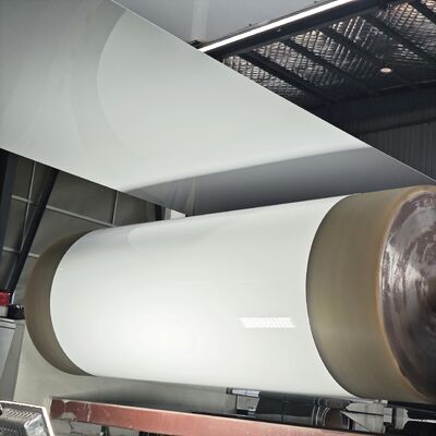 Сплав для украшения зданий 1060 H24 Алюминиевый лист с цветным покрытием толщиной 0,30 мм Ral 9016 Производство алюминиевых композитных панелей