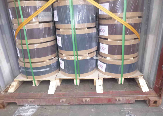 Pre покрашенная алюминиевая сторона PE катушки PVDF сточной канавы без покрашенный